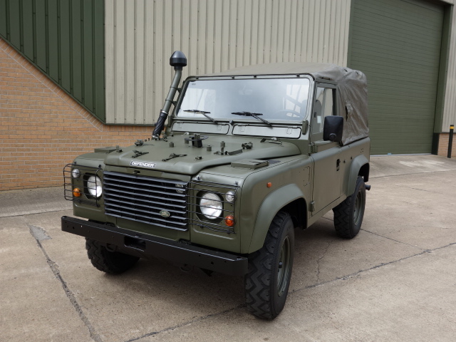 Land rover 90 LHD wolf (Soft Top) - Govsales of mod surplus ex army trucks, ex army land rovers and other military vehicles for sale