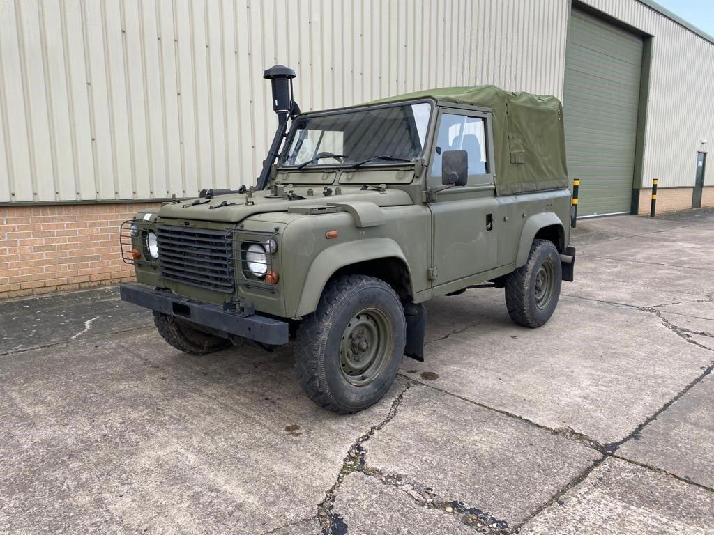 Land Rover Defender 90 Wolf RHD Soft Top Winterised/Waterproof (Remus) - Govsales of mod surplus ex army trucks, ex army land rovers and other military vehicles for sale