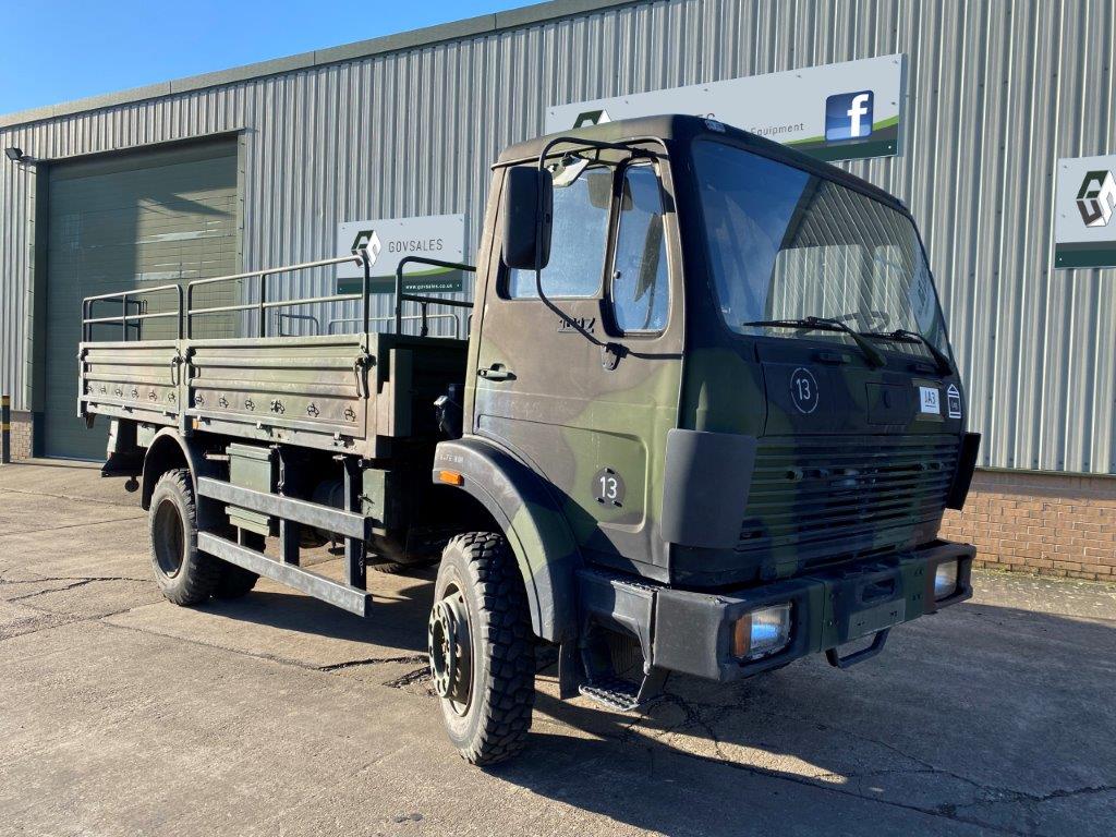 Mercedes 1017 4x4 Drop Side Cargo Truck - Govsales of mod surplus ex army trucks, ex army land rovers and other military vehicles for sale