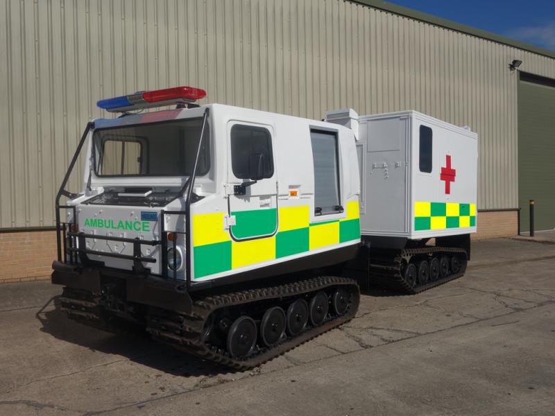 Hagglunds Bv206 Ambulance - 32824 - Govsales of mod surplus ex army trucks, ex army land rovers and other military vehicles for sale