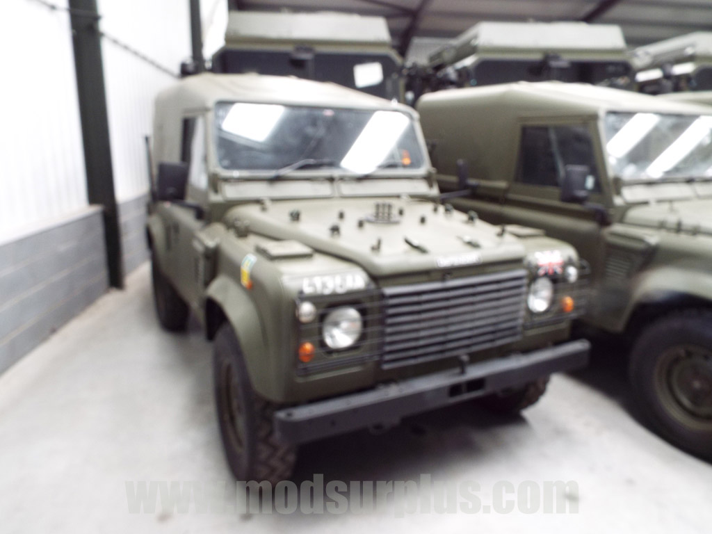 Land Rover Defender 90 Wolf RHD Hard Top (Remus) - 14979 - Govsales of mod surplus ex army trucks, ex army land rovers and other military vehicles for sale