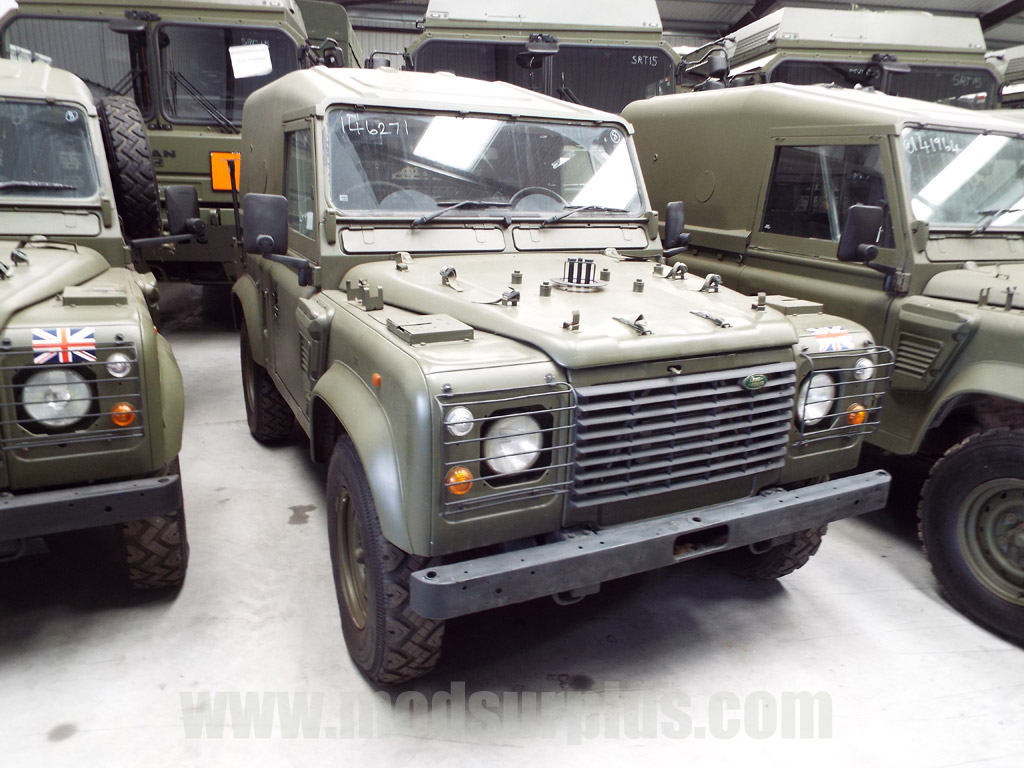 Land Rover Defender 90 Wolf RHD Hard Top (Remus) - 14982 - Govsales of mod surplus ex army trucks, ex army land rovers and other military vehicles for sale
