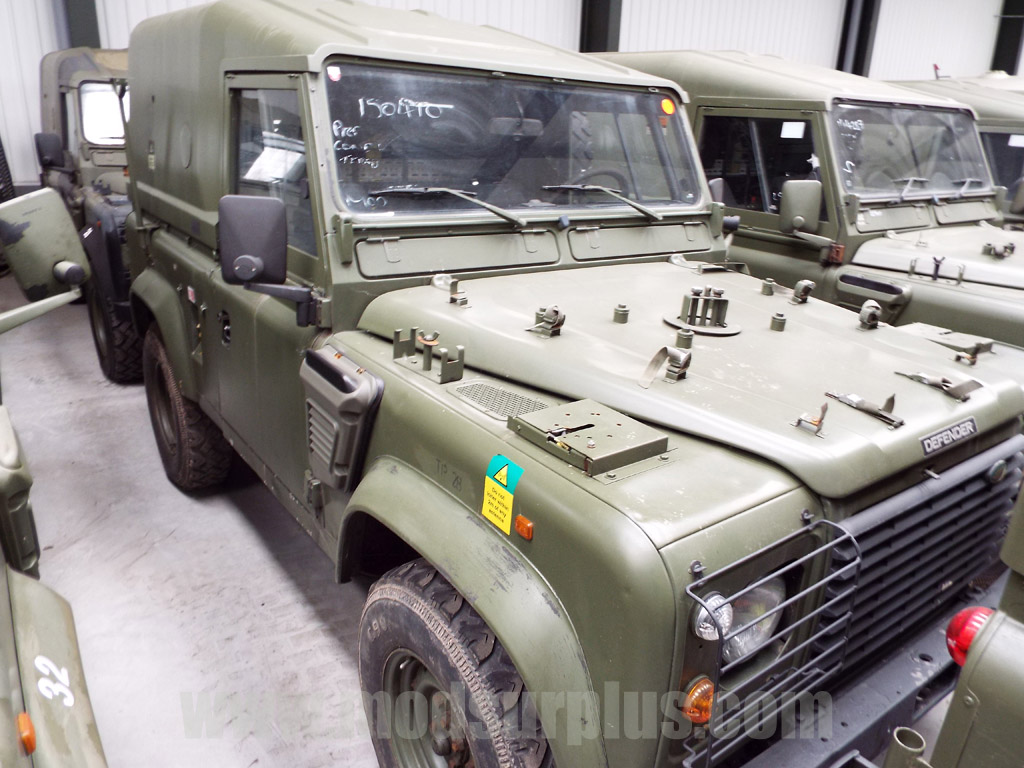 Land Rover Defender 90 Wolf LHD Hard Top (Remus) - Govsales of mod surplus ex army trucks, ex army land rovers and other military vehicles for sale