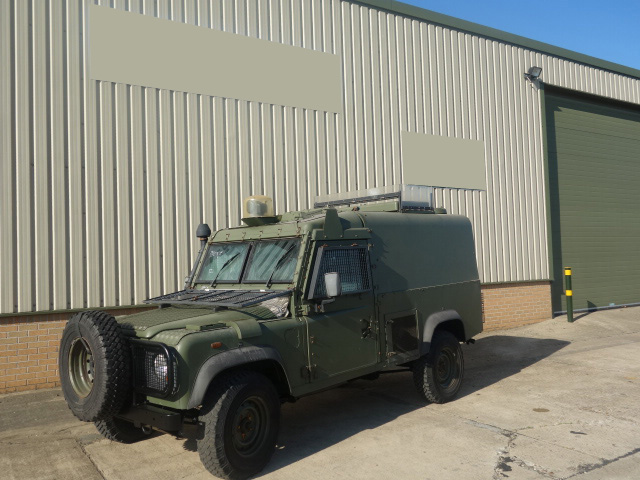 Land Rover Snatch 2A Armoured Defender 110 300TDi  - 50227 - Govsales of mod surplus ex army trucks, ex army land rovers and other military vehicles for sale