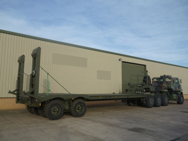 Broshuis Low Loader Trailer - 50228 - Govsales of mod surplus ex army trucks, ex army land rovers and other military vehicles for sale