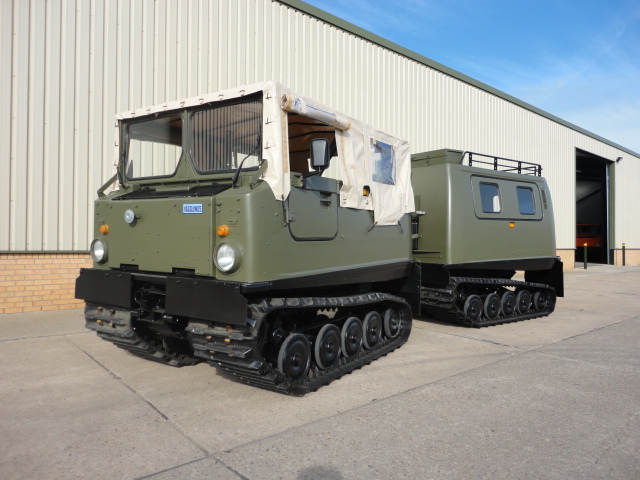 Hagglunds Bv206 Soft Top (Front) & Hard Top (Rear) - 33059 - Govsales of mod surplus ex army trucks, ex army land rovers and other military vehicles for sale