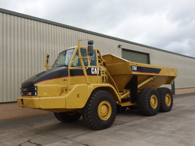 Caterpillar 730 dumper  - Govsales of mod surplus ex army trucks, ex army land rovers and other military vehicles for sale