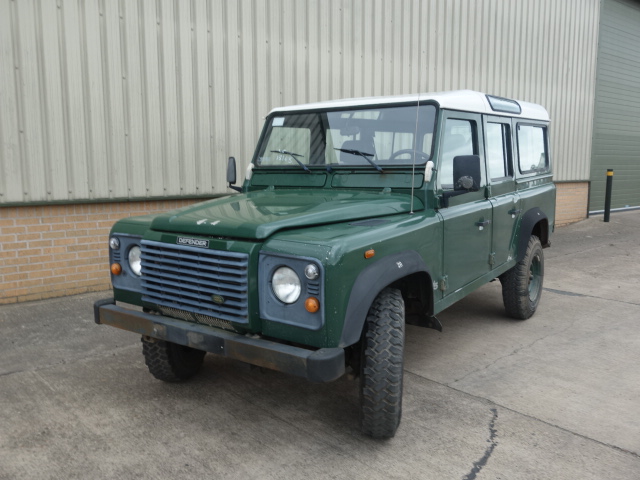 Land rover 110 LHD station wagon TD5 - Govsales of mod surplus ex army trucks, ex army land rovers and other military vehicles for sale