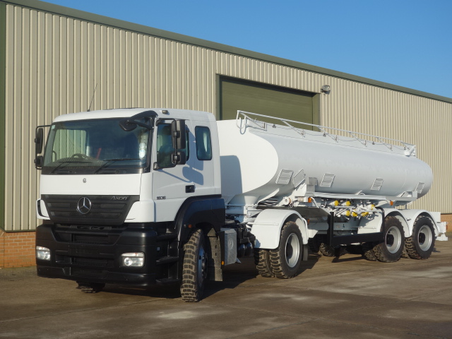 Mercedes Axor 8x6 tanker  - 40183 - Govsales of mod surplus ex army trucks, ex army land rovers and other military vehicles for sale