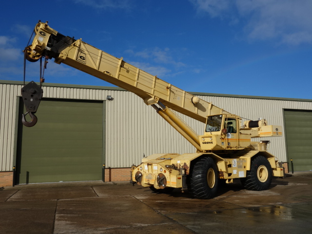 Grove RT 760 Rough Terrain Crane  - 40213 - Govsales of mod surplus ex army trucks, ex army land rovers and other military vehicles for sale