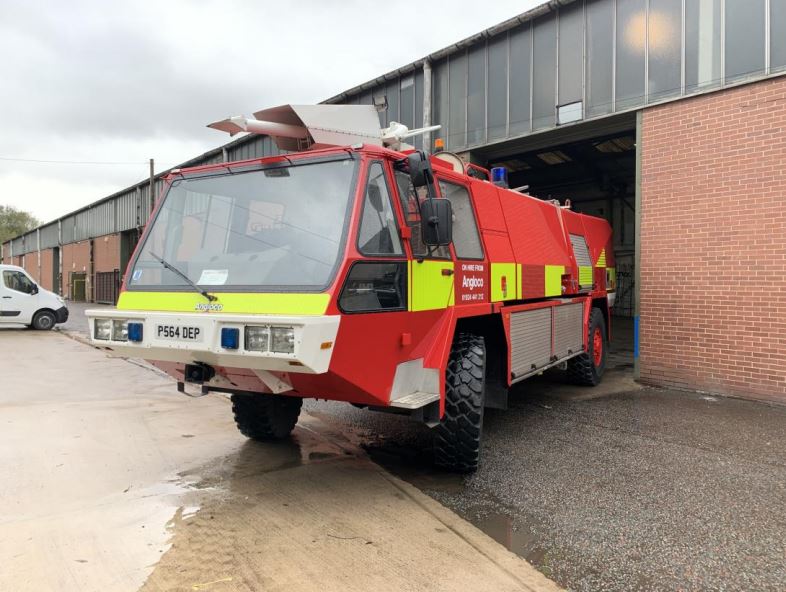 Simon Gloster Protector 4x4 Airport Fire Appliance - 50340 - Govsales of mod surplus ex army trucks, ex army land rovers and other military vehicles for sale