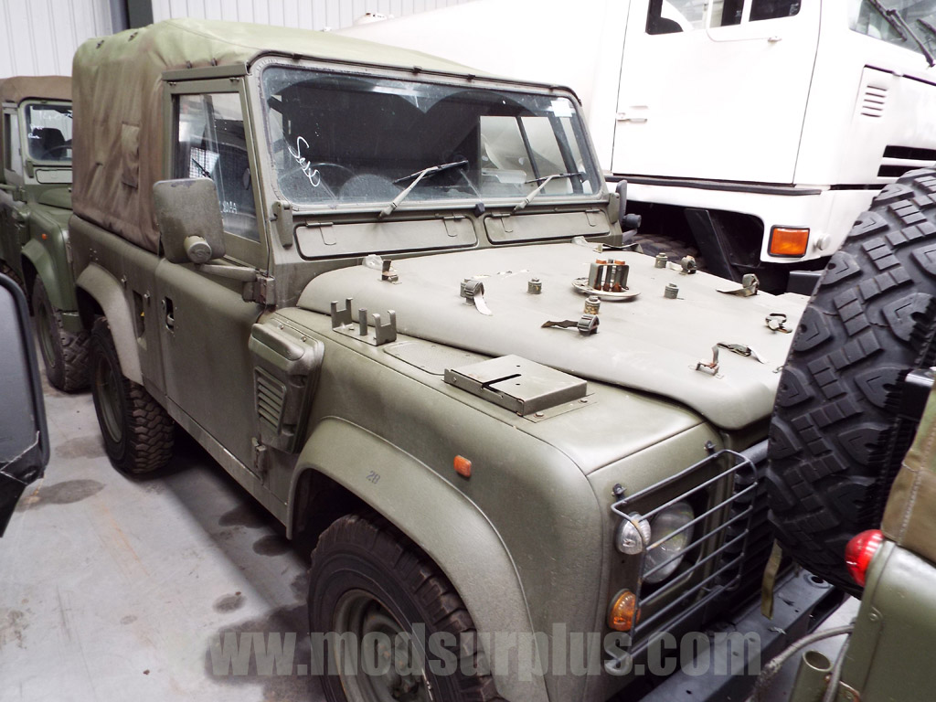 Land Rover Defender 90 Wolf RHD Soft Top (Remus) - Govsales of mod surplus ex army trucks, ex army land rovers and other military vehicles for sale