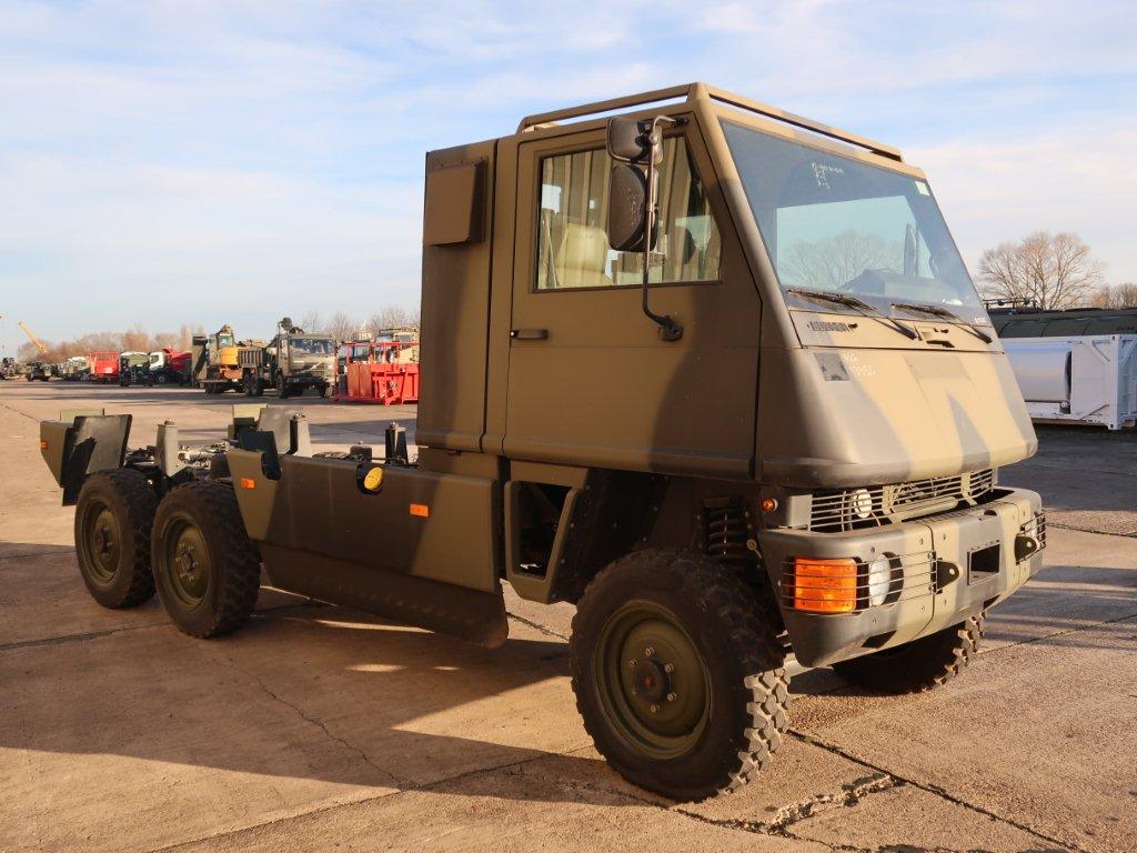 Mowag Duro II 6x6 Chassis Cab  - Govsales of mod surplus ex army trucks, ex army land rovers and other military vehicles for sale