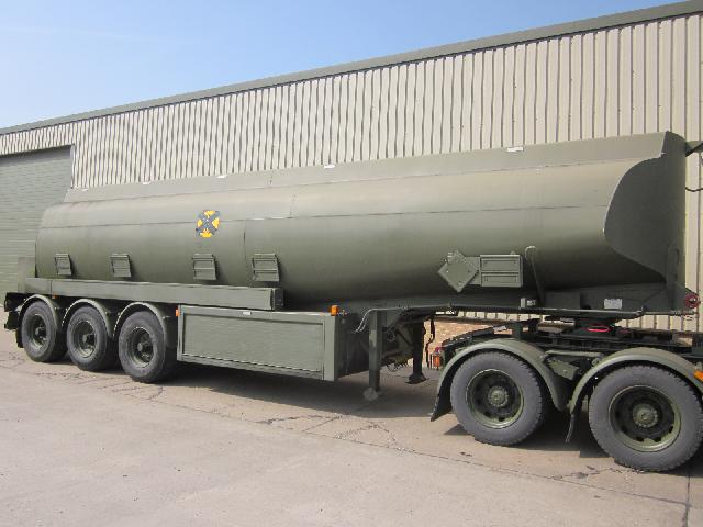 Thompson 32,000ltr Bulk Fuel Tanker Trailer - 32987 - Govsales of mod surplus ex army trucks, ex army land rovers and other military vehicles for sale