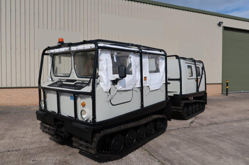 Hagglund BV 206 Soft Top Personnel Carrier With Roll Cage  - 50281 - Govsales of mod surplus ex army trucks, ex army land rovers and other military vehicles for sale