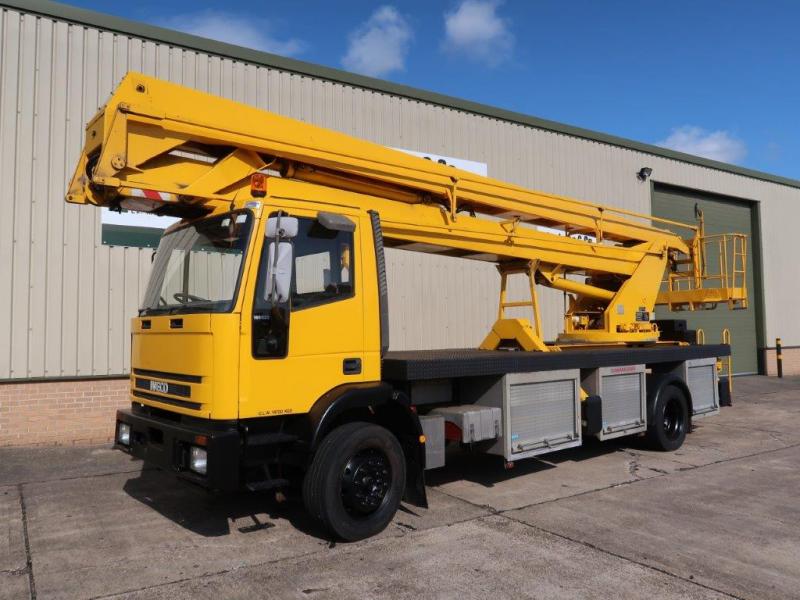 Iveco Eurocargo Access Platform (Cherry Picker) - Govsales of mod surplus ex army trucks, ex army land rovers and other military vehicles for sale