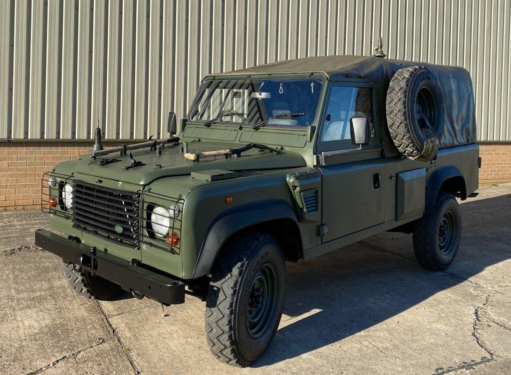Land Rover Defender Wolf 110 REMUS RHD Soft Top - Govsales of mod surplus ex army trucks, ex army land rovers and other military vehicles for sale