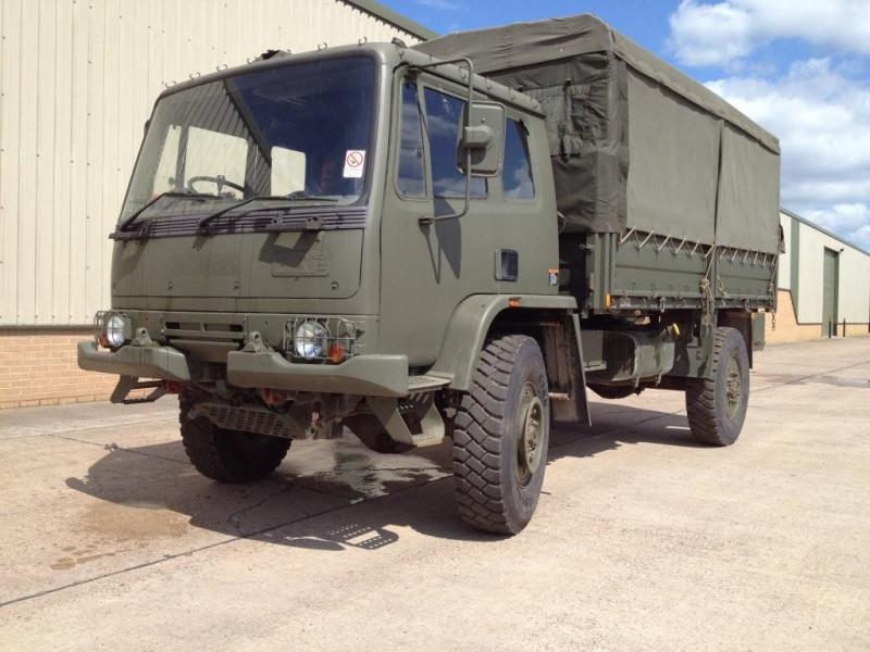 Leyland Daf T45 4x4 Personnel Carrier / shoot vehicle with Canopy & Seats - 40074 - Govsales of mod surplus ex army trucks, ex army land rovers and other military vehicles for sale