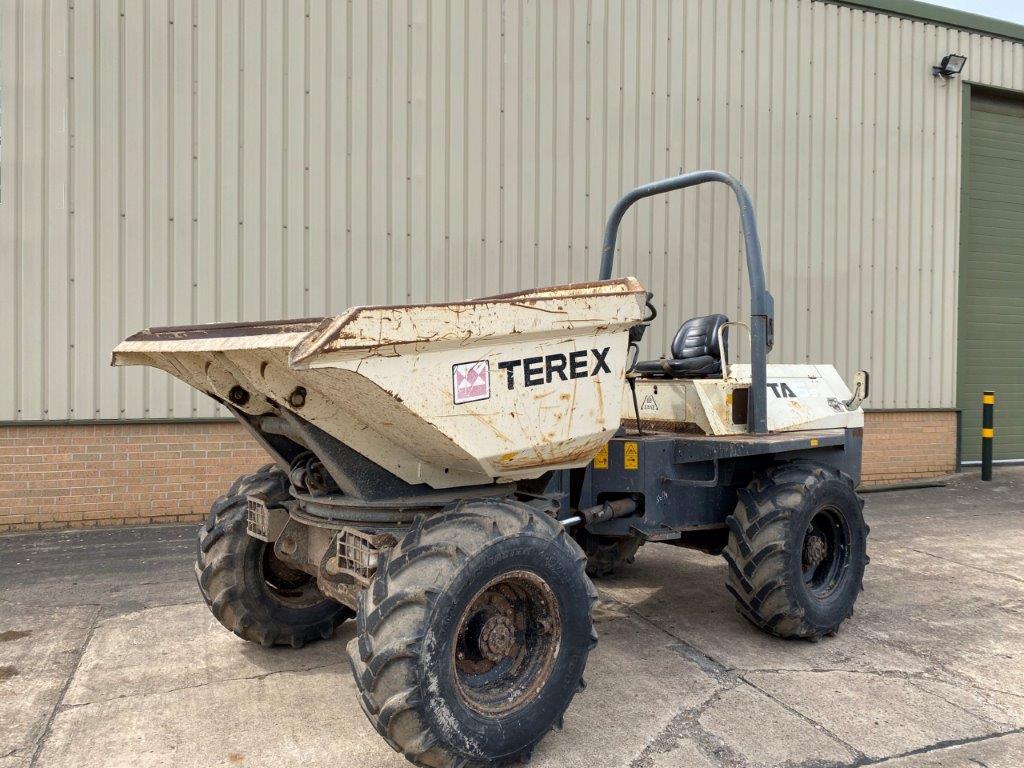 Terex TA6S 6 Ton Swivel Dumper - 50439 - Govsales of mod surplus ex army trucks, ex army land rovers and other military vehicles for sale
