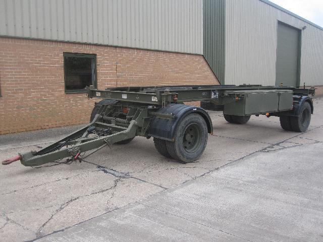 King 20ft container trailer - 40027 - Govsales of mod surplus ex army trucks, ex army land rovers and other military vehicles for sale