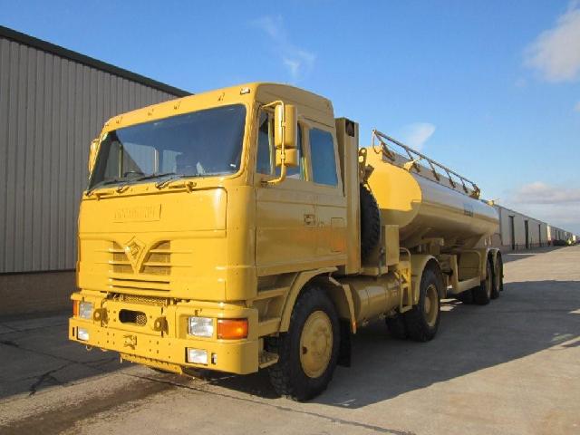 Foden MWAD 8x6 Dust Suppression Tanker Truck - 40042 - Govsales of mod surplus ex army trucks, ex army land rovers and other military vehicles for sale