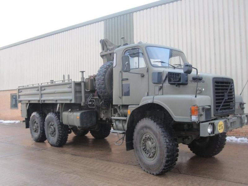 Volvo N10 6x6 cargo/crane truck - Govsales of mod surplus ex army trucks, ex army land rovers and other military vehicles for sale