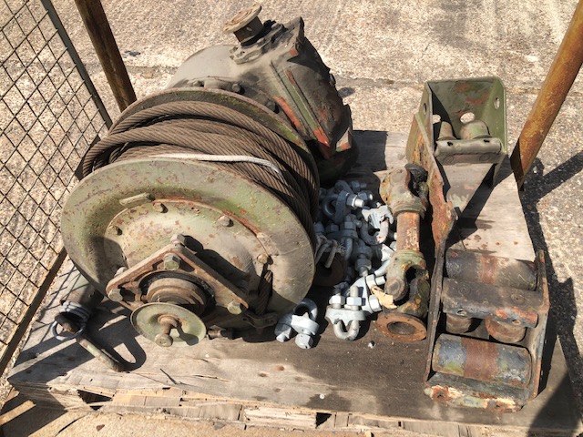 Sepson PTO shaft driven Winch - 1055 - Govsales of mod surplus ex army trucks, ex army land rovers and other military vehicles for sale