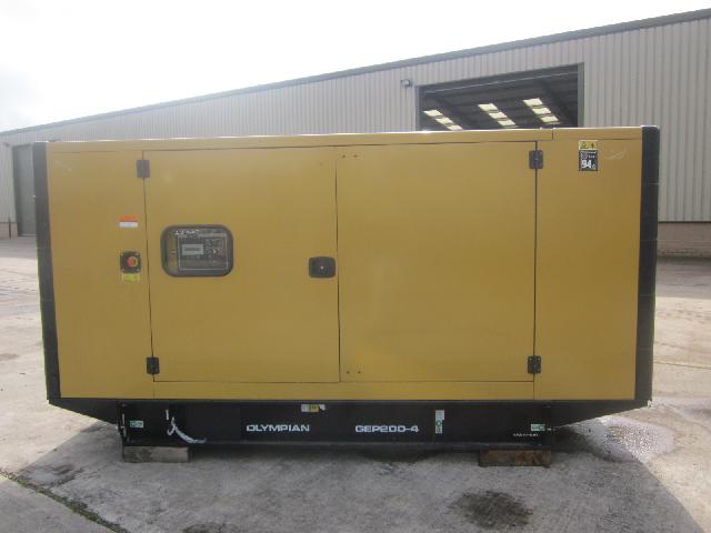 Caterpillar Olympian 200 KVA generator Unused - Govsales of mod surplus ex army trucks, ex army land rovers and other military vehicles for sale
