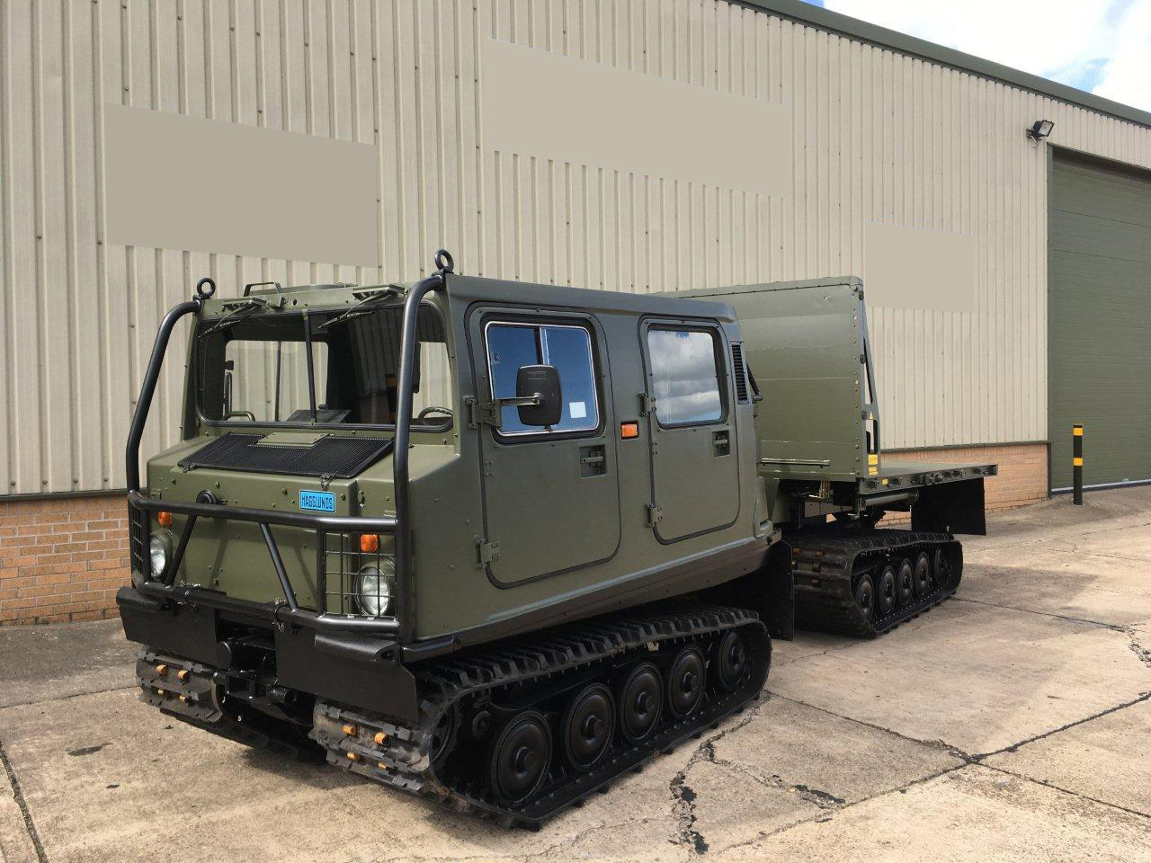 Hagglunds Bv206 Load Carrier with Crane - 50303 - Govsales of mod surplus ex army trucks, ex army land rovers and other military vehicles for sale