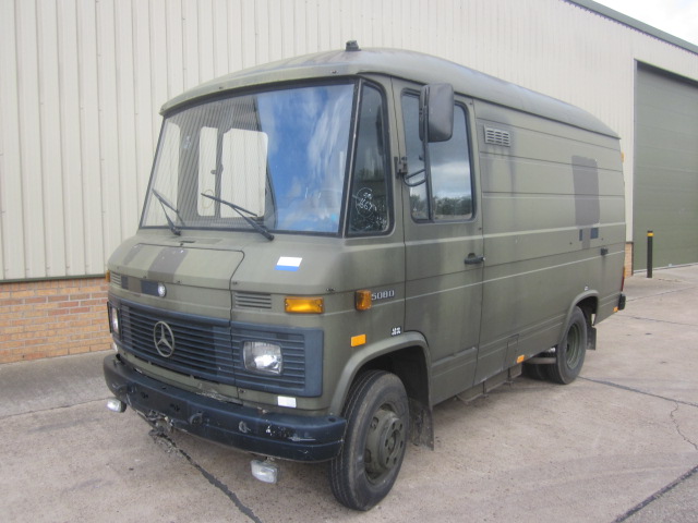 Mercedes Benz 508D Ambulance / Van / Personnel Carrier - Govsales of mod surplus ex army trucks, ex army land rovers and other military vehicles for sale