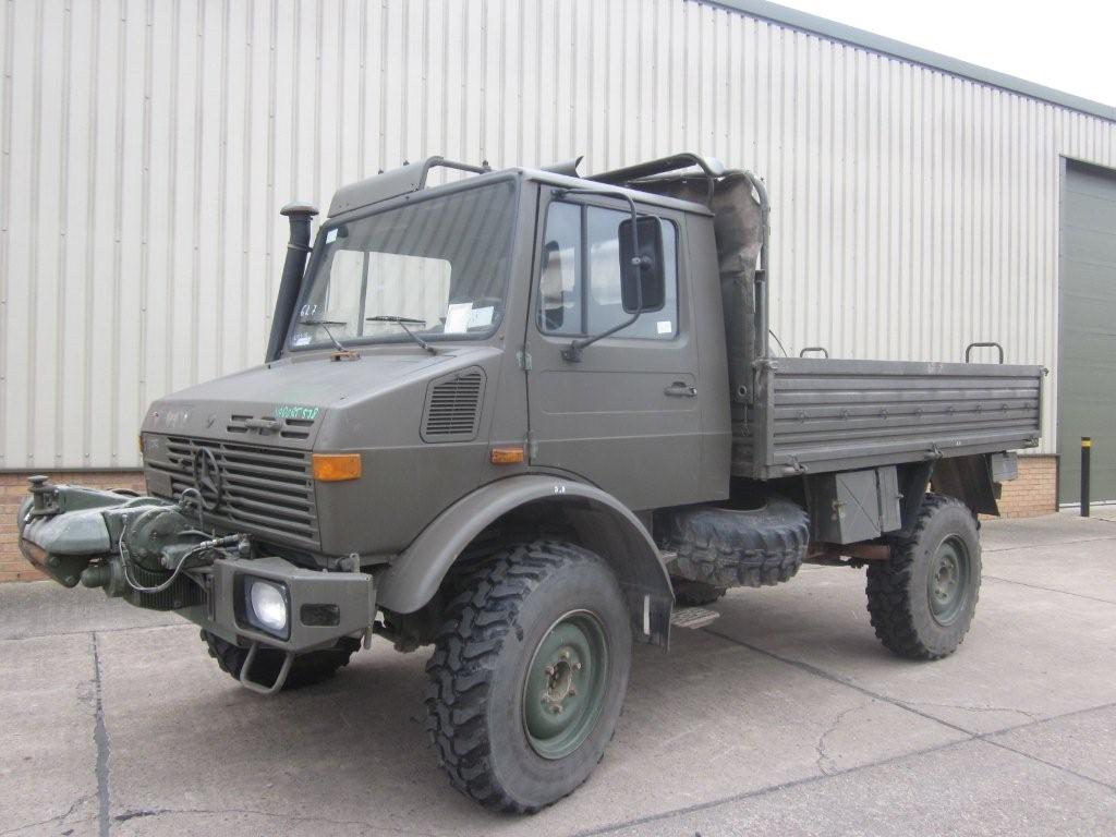 Mercedes unimog U1300L winch truck  - 40067 - Govsales of mod surplus ex army trucks, ex army land rovers and other military vehicles for sale