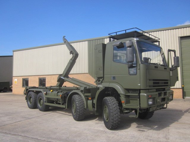Iveco 410E42 8x8 Drops Hook Loader - Govsales of mod surplus ex army trucks, ex army land rovers and other military vehicles for sale