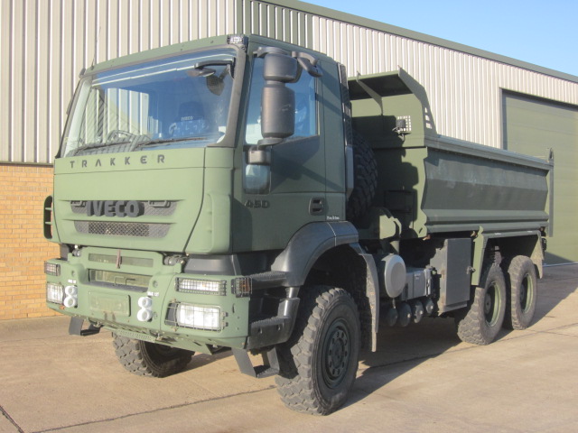 Iveco Trakker 6x6 tipper - 40106 - Govsales of mod surplus ex army trucks, ex army land rovers and other military vehicles for sale