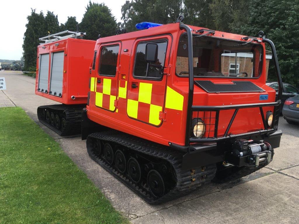 Hagglund BV206 ATV Fire Appliance (Fire Chief) - 11635 - Govsales of mod surplus ex army trucks, ex army land rovers and other military vehicles for sale