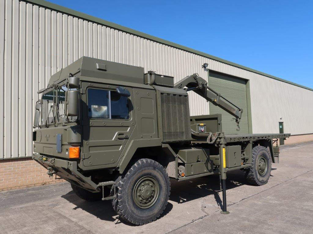MAN HX60 18.330 4x4 Crane Truck - 50320 - Govsales of mod surplus ex army trucks, ex army land rovers and other military vehicles for sale