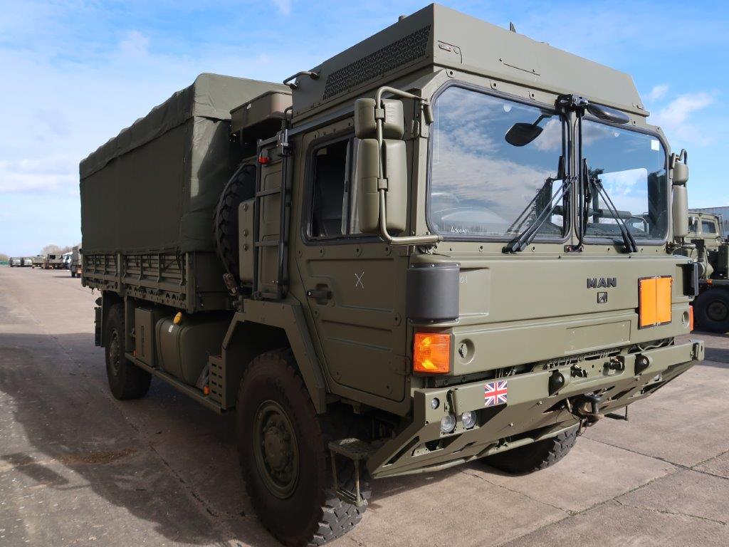 MAN HX60 18.330 4x4 Cargo Winch Truck - 50326 - Govsales of mod surplus ex army trucks, ex army land rovers and other military vehicles for sale