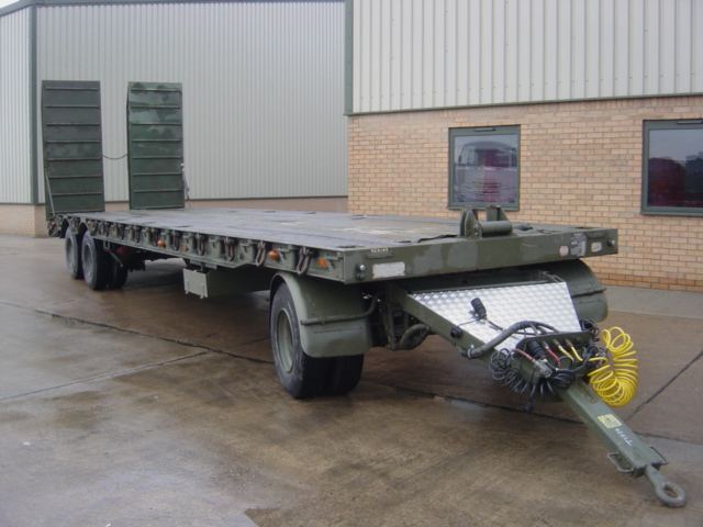 TASKER 3 AXLE DRAWBAR RECOVERY TRAILER - Govsales of mod surplus ex army trucks, ex army land rovers and other military vehicles for sale
