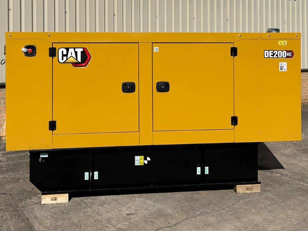 New Unused Caterpillar DE200 GC 200 KVA Generator - Govsales of mod surplus ex army trucks, ex army land rovers and other military vehicles for sale