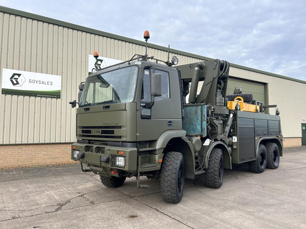 Iveco Eurotrakker 410E42 8x8 Recovery Truck - Govsales of mod surplus ex army trucks, ex army land rovers and other military vehicles for sale
