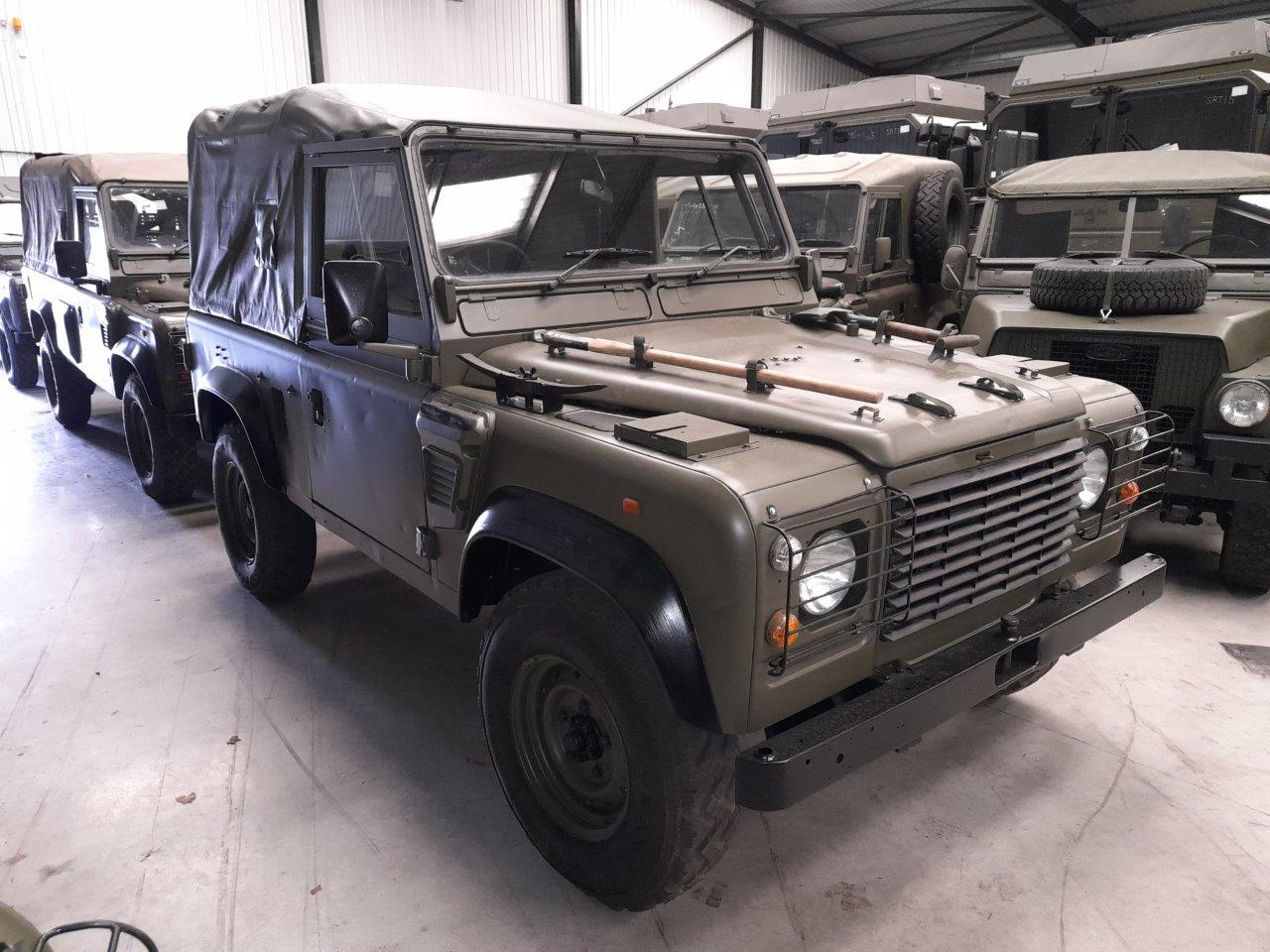 Land Rover Defender 90 Wolf  RHD Soft Top (Remus) - Govsales of mod surplus ex army trucks, ex army land rovers and other military vehicles for sale