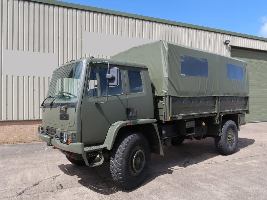 Leyland Daf T45 4x4 Personnel Carrier / shoot vehicle with Canopy & Seats - 50332 - Govsales of mod surplus ex army trucks, ex army land rovers and other military vehicles for sale