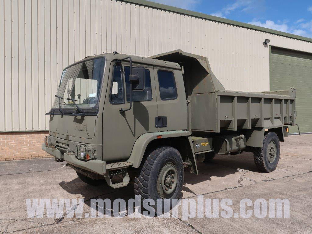 Leyland Daf 4x4 Tipper Truck - 50337 - Govsales of mod surplus ex army trucks, ex army land rovers and other military vehicles for sale