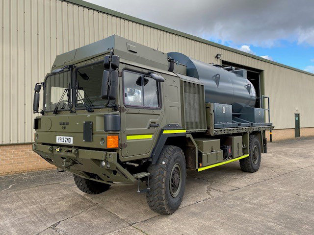 Unused MAN 4??4 7,500 Litre Bunded Fuel Tanker - 50366 - Govsales of mod surplus ex army trucks, ex army land rovers and other military vehicles for sale