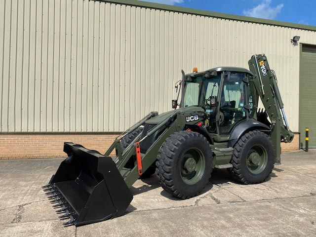 JCB 4CX Sitemaster Backhoe Loader - 50395 - Govsales of mod surplus ex army trucks, ex army land rovers and other military vehicles for sale