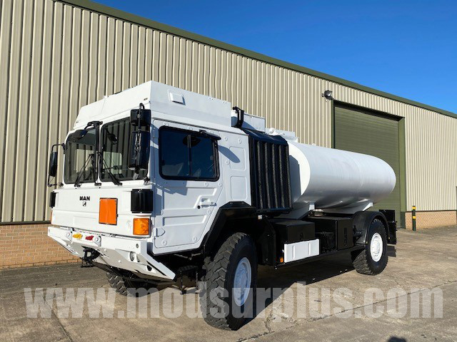 MAN HX60 18.330 4x4 Tanker Truck - 50353 - Govsales of mod surplus ex army trucks, ex army land rovers and other military vehicles for sale