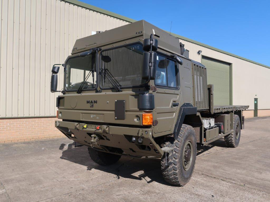 MAN HX60 18.330 4x4 Flatbed Cargo Truck (UNUSED) - 50321 - Govsales of mod surplus ex army trucks, ex army land rovers and other military vehicles for sale