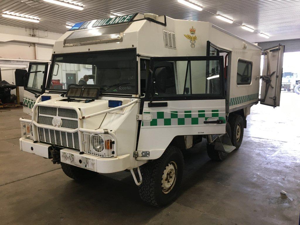 Pinzgauer 718 6??6 Ambulance - 50383 - Govsales of mod surplus ex army trucks, ex army land rovers and other military vehicles for sale