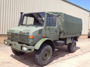 Mercedes unimog U1300L troop carrier or shoot vehicle – 40075