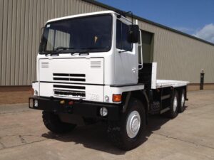 Bedford TM 6×6 Flat Bed Crane Truck with Atlas Crane – 11536