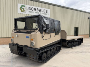 Hagglunds BV 206 Soft Top Cargo Flat Bed Load Carrier – 50613
